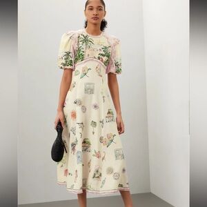 Alemais Sunset Midi Dress